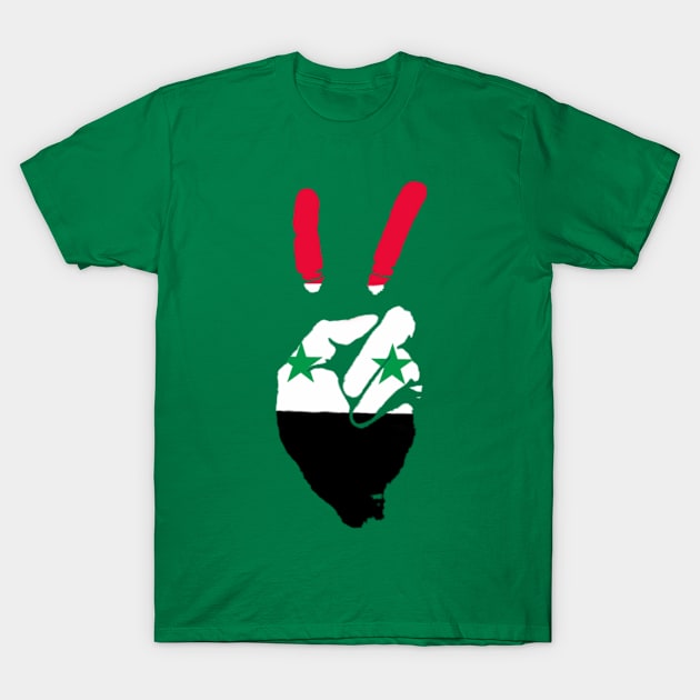 Peace in Syria T-Shirt by SenecaReads